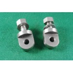 2 forward footrest swivel blocks 65-4917