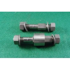 2 footrest hanger studs / nuts/+spacer  42-4813 42-4814 and 42-4815
