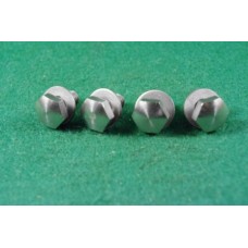 4 number plate fixing screws