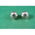 rocker spindle dome nuts post '54 Gold Star 65-1856 (pair)